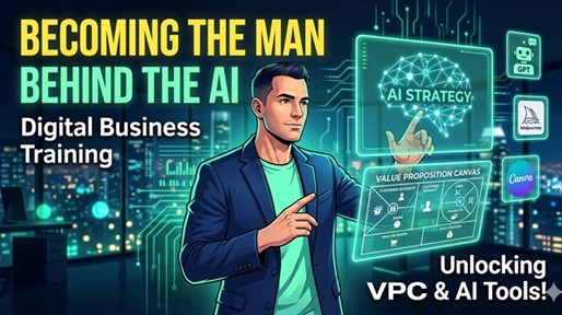 Becoming The Man Behind AI in Digital Bussiness